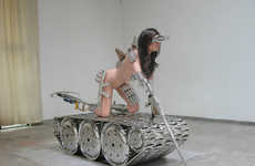 Titillating Tank Sculptures