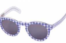Gingham Picnic Glasses