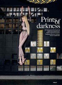 Floating Patterned Fashiontography Image 2