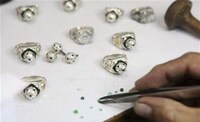 Bejeweled Soccer Bling Image 2