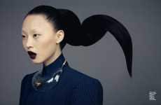 Outlandish Eyebrow-Less Editorials