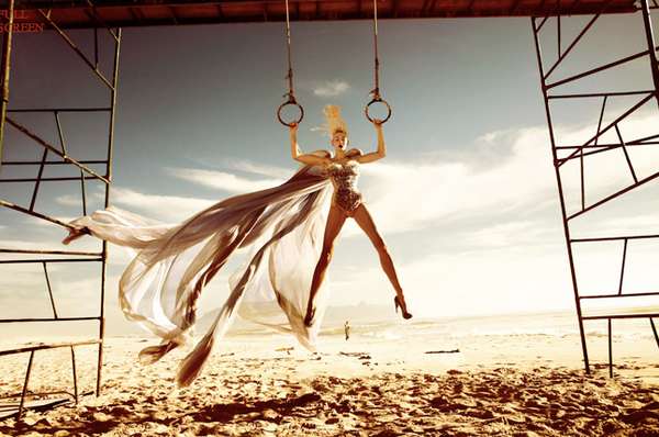 Suspended Fashion Snapshots