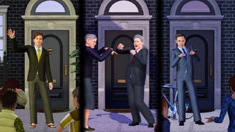 Mock Election Launch Stunts