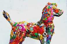Recycled Toy Canines