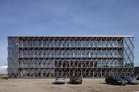 Gridded Glass Structures Image 3
