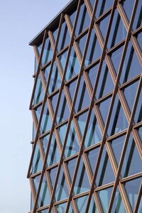 Gridded Glass Structures Image 7