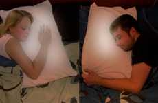 Heartbeat-Synching Pillows
