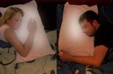 Heartbeat-Synching Pillows