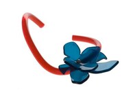 Plastic Floral Fashion Pieces Image 5