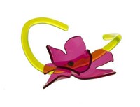 Plastic Floral Fashion Pieces Image 6