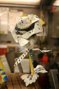 Recycled Metrocard Art Image 3
