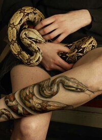 Slithering Body Art Image 2