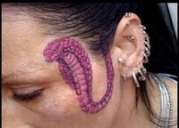 Slithering Body Art Image 4