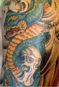 Slithering Body Art Image 5