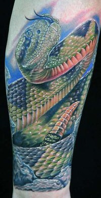 Slithering Body Art Image 6