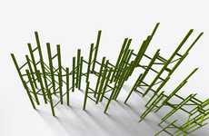 Stick-Like Room Dividers