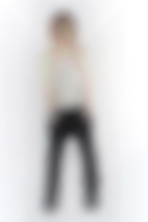Sequined Drop-Crotch Pants