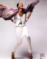 Silver Sequined Pants Image 3