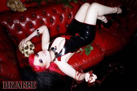 Fuschia Latex Models