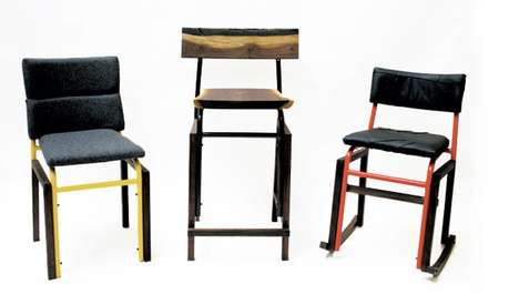 Salvaged School Seats