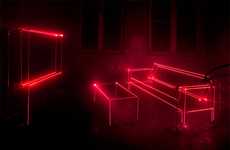 Laser-Lined Lounges