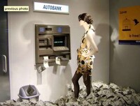 Cash-Cluttered Window Displays Image 3