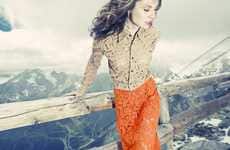 Vibrant Mountainside Photography