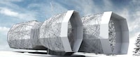White Stick Structures Image 2