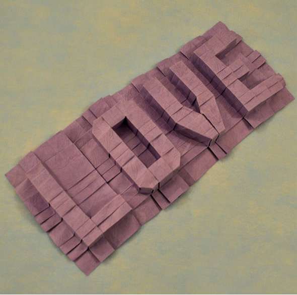 Pop-Up Lettering