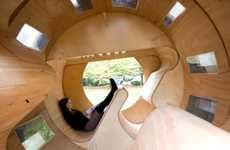 Cylindrical Rolling Homes
