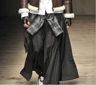 Ankle-Length Men's Skirts