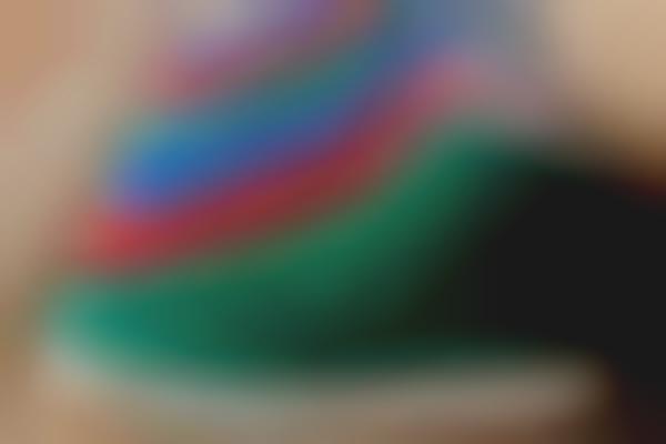 Classic Rainbow High-Tops