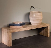 Sinuous Marble Bathrooms Image 4