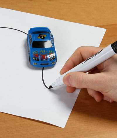 DIY Doodled Racetracks