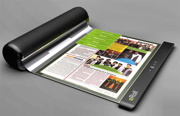 Rollable E-Readers