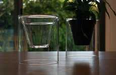 Clear Plant Pots