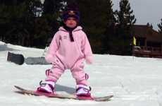 Snowboarding Babies