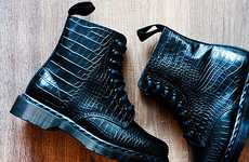 Reptilian Rocker Boots