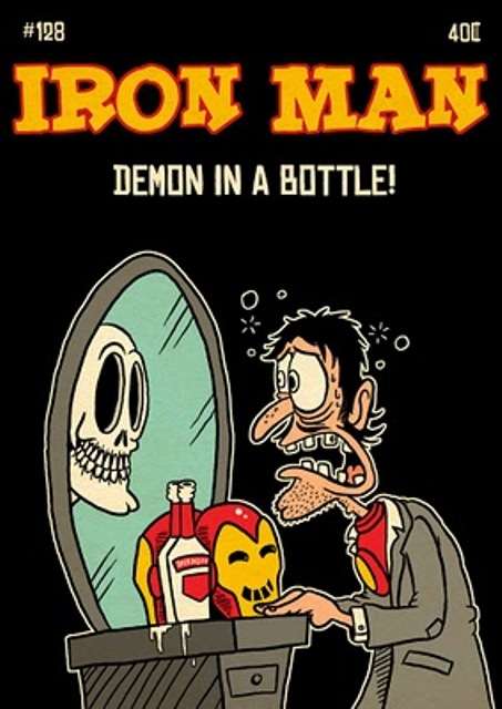 Retooned Comic Covers