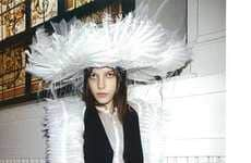 Giant Feathered Hats