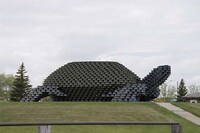 Recycled Rim Mega Sculptures Image 3