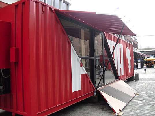 Shipping Container Sports Stores