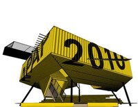 Shipping Container Art Schools Image 4