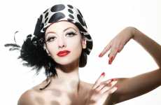 Retro Feathered Hats