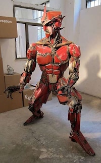 Upcycled Car Robots Image 3
