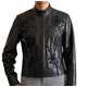 Amber-Embedded Leather Jackets Image 5