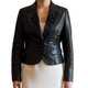 Amber-Embedded Leather Jackets Image 6