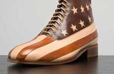 14 Pairs of Patriotic Footwear