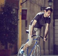 City Cyclist Fashion Image 2