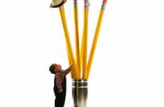 Giant Pencil Coat Hanger